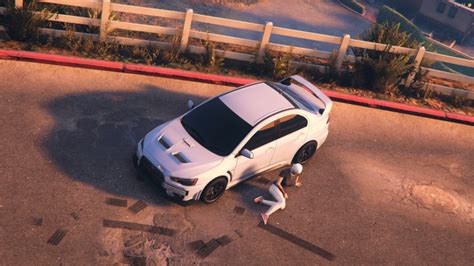 Fivem Mitsubishi Evolution Grand Theft Auto V K Mitsubishi Lancer