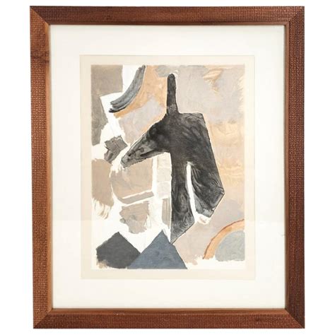 At Auction Georges Braque Georges Braque Oiseaux Beige