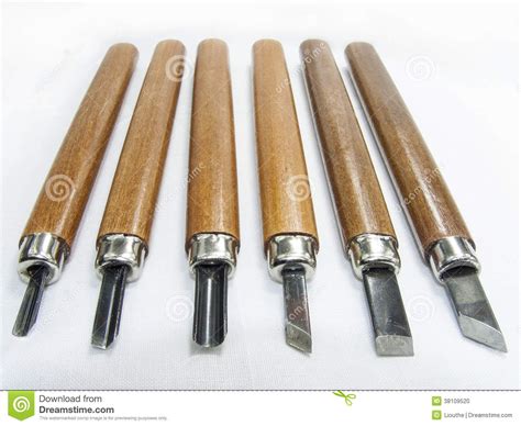 WOOD CARVING TOOLS stock photo. Image of craftsman, knife - 38109520