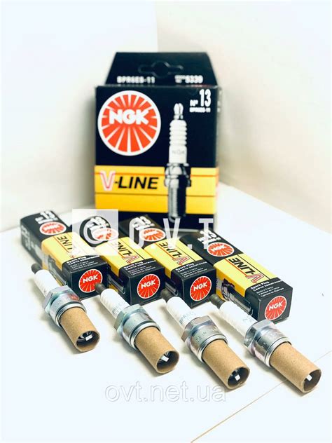 Свечи Зажигания Газель , Волга 406 Двс , Зазор 1.1 Мм NGK V-Line №13 ...