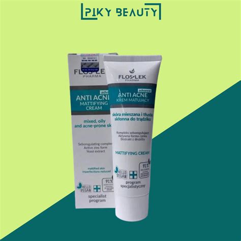 Ch Nh H Ng Kem D Ng Floslek Pharma Anti Acne Mattifying Gi M D U