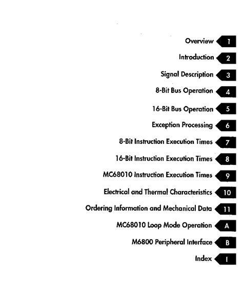 MC68000 datasheet(7/224 Pages) MOTOROLA | MICROPROCESSOR USERS MANUAL ...