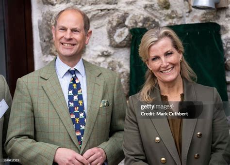 Prince Edward Earl Of Wessex And Sophie Countess Of Wessex During A News Photo Getty Images