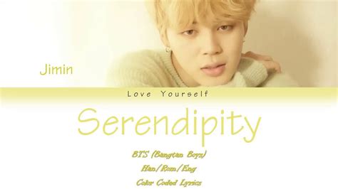 BTS 방탄 소년단 Serendipity Color Coded Lyrics Eng Rom Han 가사 YouTube