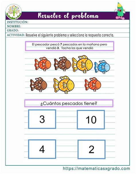 Aqui Encontraras 45 Fichas De Matematica Para Primer Grado De Primaria