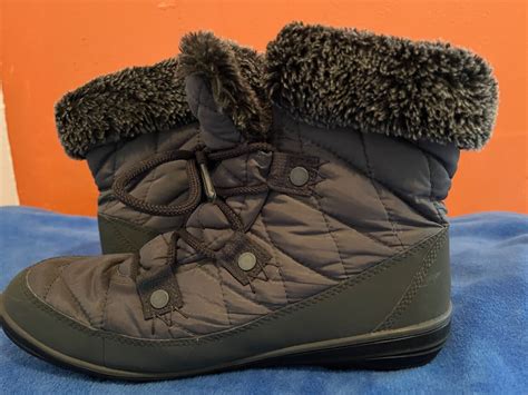 Columbia Womens Heavenly Shorty Omni Heat Snow Boot Quarrydovegray Size 85 M Ebay