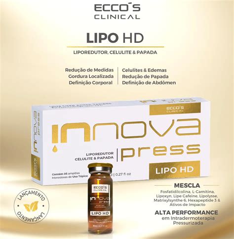 Innova Press Lipo Hd Eccos Cosm Ticos Ecol Gicos Abc Distribuidora