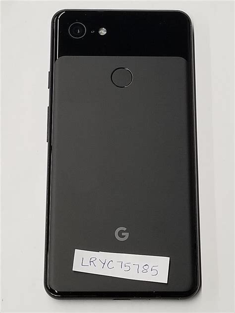 Google Pixel 3 XL Unlocked Black 64GB Google Edition LRYC75785