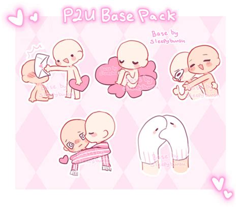 Chibi Base Pack P2u By Sleepybunsu On Deviantart