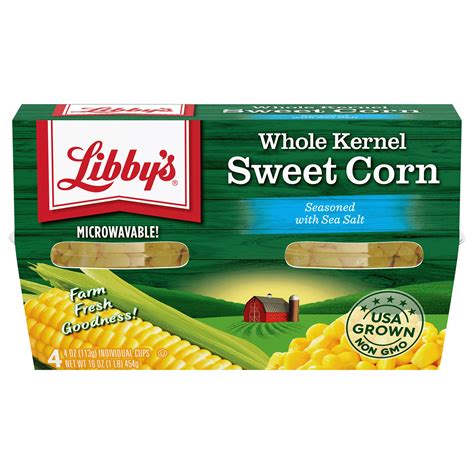 Libbys Whole Kernel Sweet Corn 100 Sweet Corn Naturally Sweet