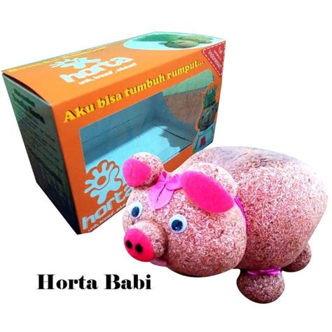 Jual OS Boneka Horta Bisa Tumbuh Rumput Boneka Edukasi Karakter Ikan