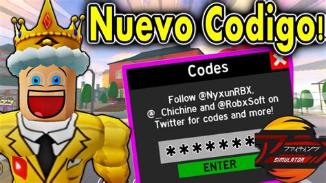 NUEVO CODIGO DE ANIME FIGHTING SIMULATOR CODES ROBLOX ACTUALIZACION