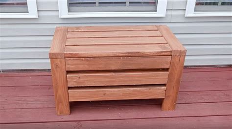 Outdoor Storage Bench Seat For The Yard | DIY Project