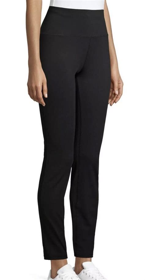 Avia Womens Black High Waist Skinny Activewear Pant Size Xs New Ebay