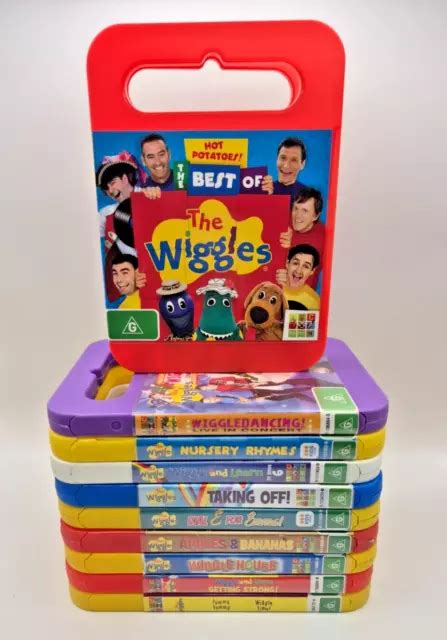 THE WIGGLES X DVD Lot PAL Region Hot Potatoes Yummy Yummy More PicClick UK