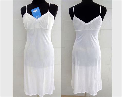 Vintage S Italy White Neglig E Slip Vintage White Camisole Lingerie Slip Imec Nailon