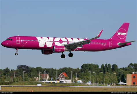 Aircraft Photo Of TF CAT Airbus A321 211 WOW Air AirHistory Net