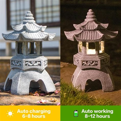 Dibieecn Japanese Garden Decor Pagoda Garden Statues Review Japanese