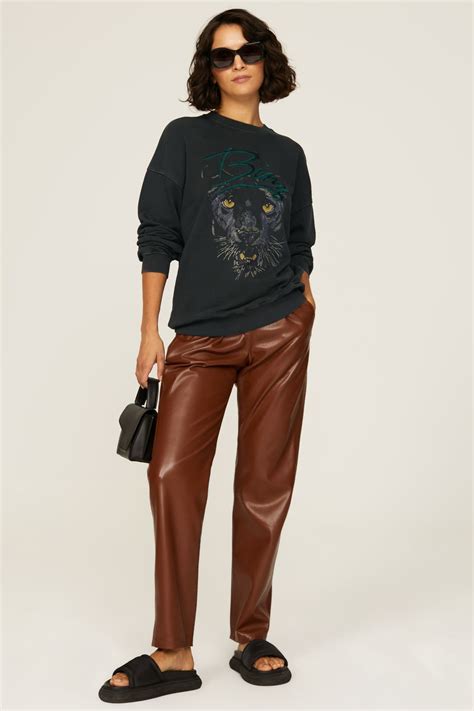 Kenny Panther Sweatshirt By Anine Bing For Rent The Runway