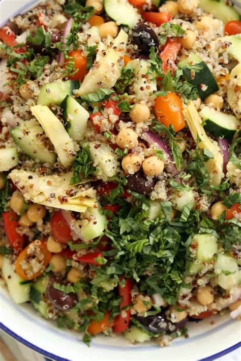 Mediterranean Quinoa Salad The Harvest Kitchen