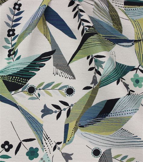 Richloom Studio Multi Purpose Decor Fabric Hummingbird Peacock JOANN