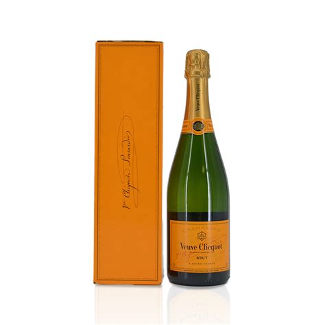 Veuve Clicquot Brut Mit Vintage Geschenkbox Muselet