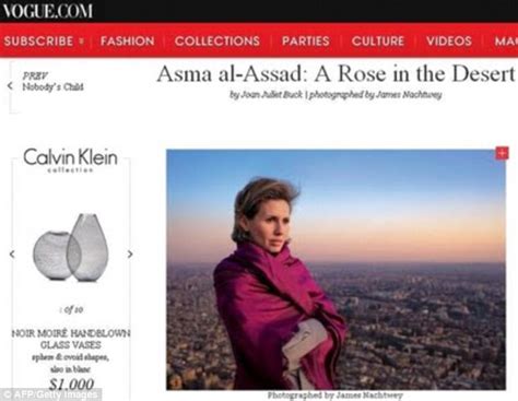 Writer Of Embarrassing Vogue Article That Praised Wife Of Syrian Dictator Confesses Horror At