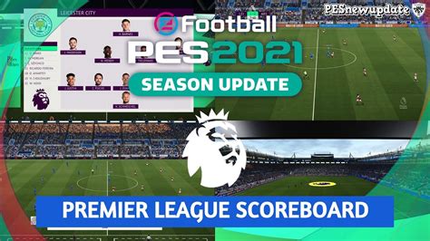 Pes New Premier League Scoreboard Youtube