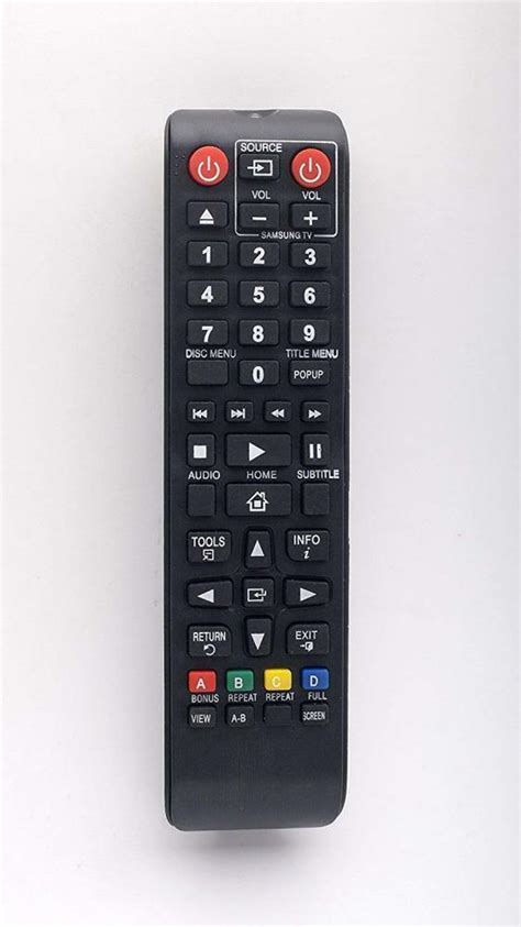 Replacement Samsung Remote Control BD J5100 BD J5700 BD HM51 BD HM59 BD