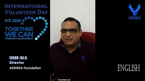 International Volunteer Day 2020 Special Interview In English Ishan