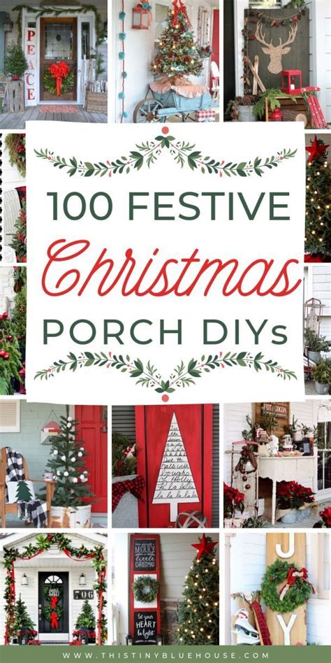 100 Stunning Festive Christmas Porch Decor Ideas Christmas Porch