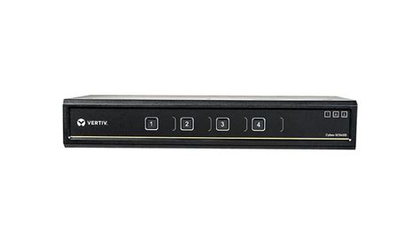 Vertiv Cybex Sc940dp Secure Desktop Kvm Switch 4 Port Dh Display