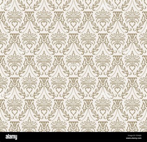 Damask Seamless Pattern Elegant Design In Royal Baroque Style