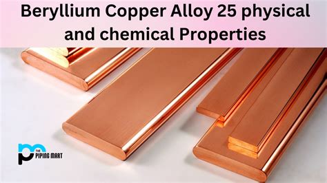 Beryllium Copper Alloy Physical And Chemical Properties