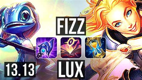 Fizz Vs Lux Mid 806 900 Games 13m Mastery Legendary Na