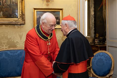 Cardinal Fernando Vérges Alzaga Bailiff Grand Cross of Honour and