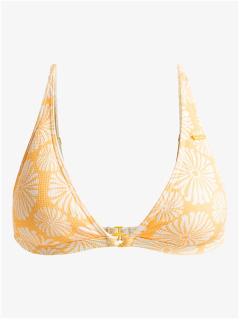 Tropical Tile Top Bikini Triangolare Da Donna Roxy