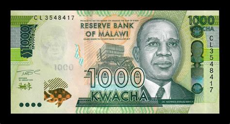 Malawi 1000 Kwacha 2021 Pick 67e Sc Unc NUMISMÁTICA LA LONJA