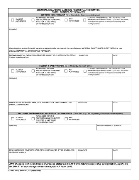 Af Imt Form 3952 Fill Out Sign Online And Download Fillable Pdf