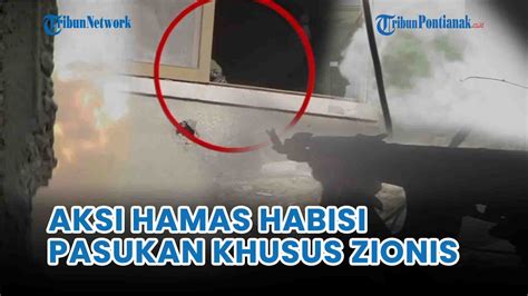 Detik Detik Mencekam Aksi Mematikan Hamas Habisi Pasukan Khusus Zionis