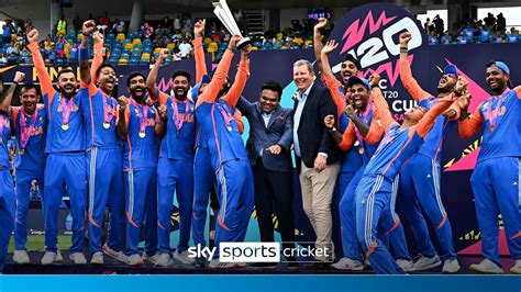 Celebrations Underway As India Lift T20 World Cup Trophy For Second