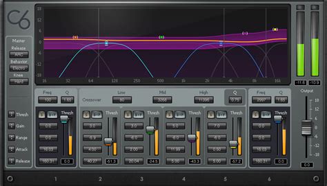 C6 Multiband Compressor By Waves Dynamics Multiband Plugin VST VST3