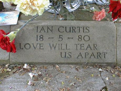 Ian Curtis's Gravestone Robbed From Cemetery