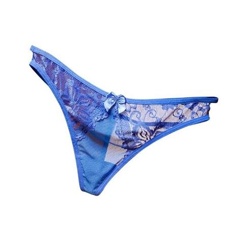 String Tanga Femmes Sexy dentelle transparente respirante tongs slips s lingerie sous vêtements