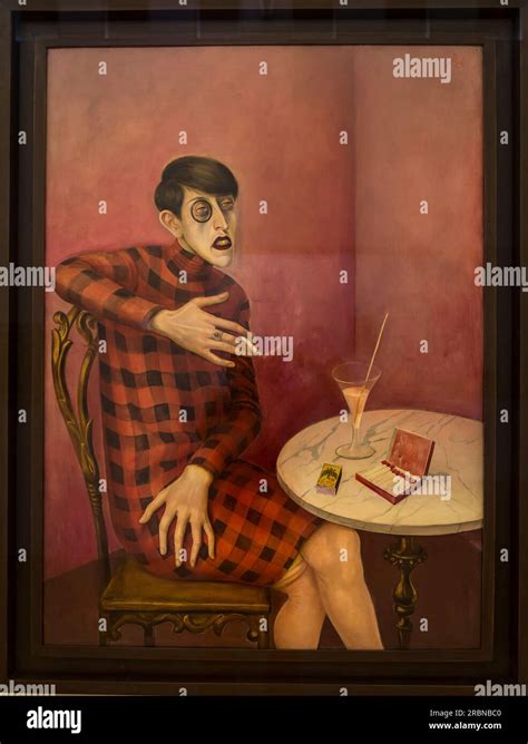 Otto Dix Bildnis Der Journalistin Sylvia Von Harden 1926 Pompidou