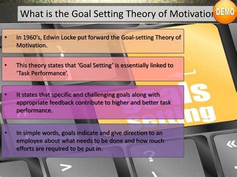 PPT Goal Setting Theory Of Motivation PowerPoint Presentation Free