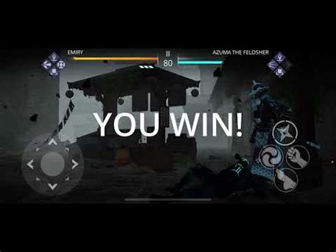 Shadow Fight Market Madness Boss Fight Azuma The Feldsher Youtube