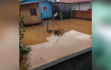 Temporal Destr I Galp O E Deixa Casas Alagadas Em S O Joaquim Oeste Mais