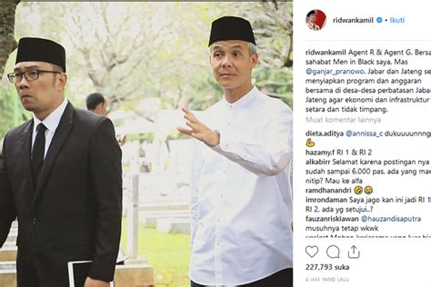 5 Fakta Ridwan Kamil Disebut Kandidat Capres 2024 Unggah Foto Bersama