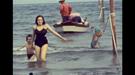 Lido Di Venezia 1956 Archive Footage YouTube